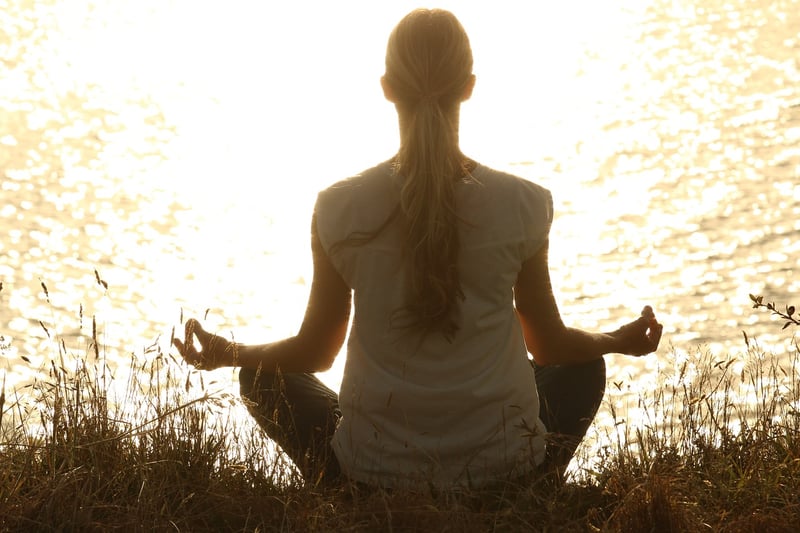 Woman practicing expressive movement